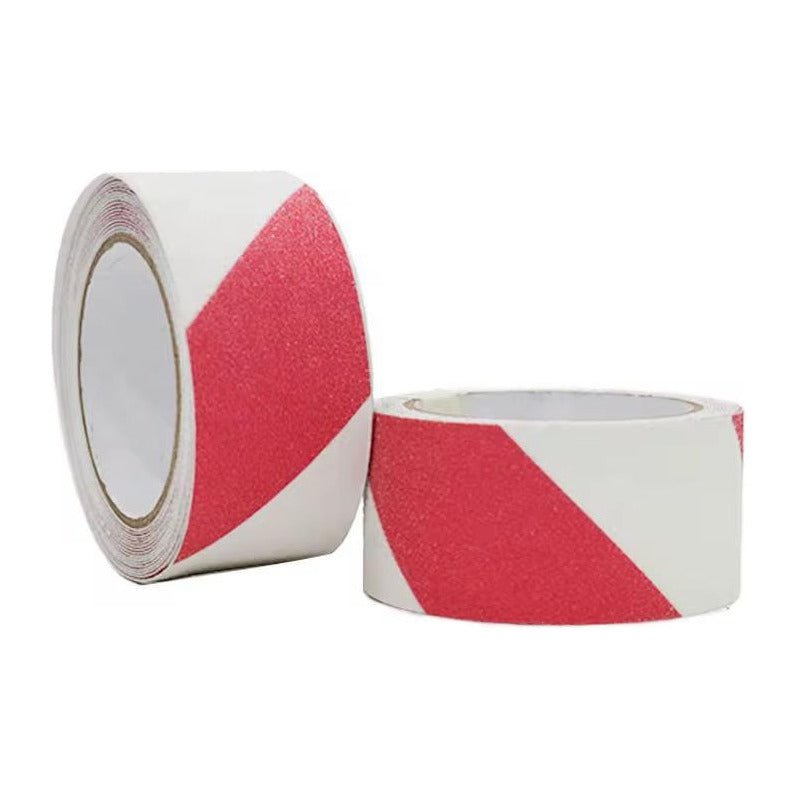 Cinta Antideslizante Rojo Y Blanco 5 Cm 10 Metros