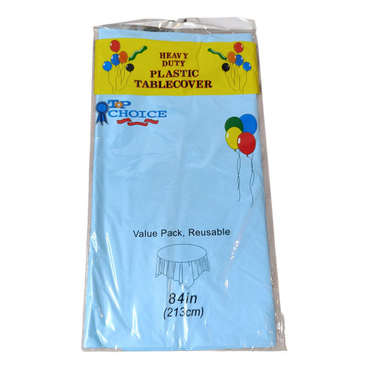 Mantel Redondo Cumpleaños Evento Desechable 213 Cm Diâmetro