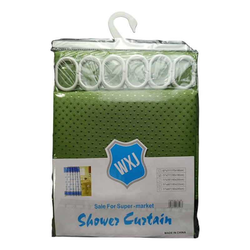 Cortina De Baño O Ducha De Tela  180x180cm Varios Colores