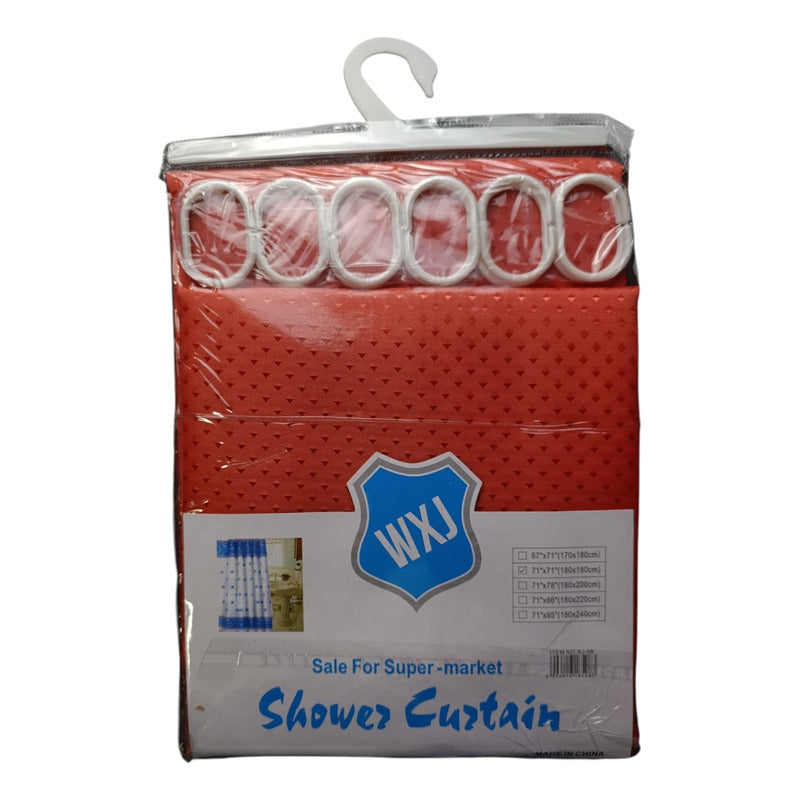 Cortina De Baño O Ducha De Tela  180x180cm Varios Colores