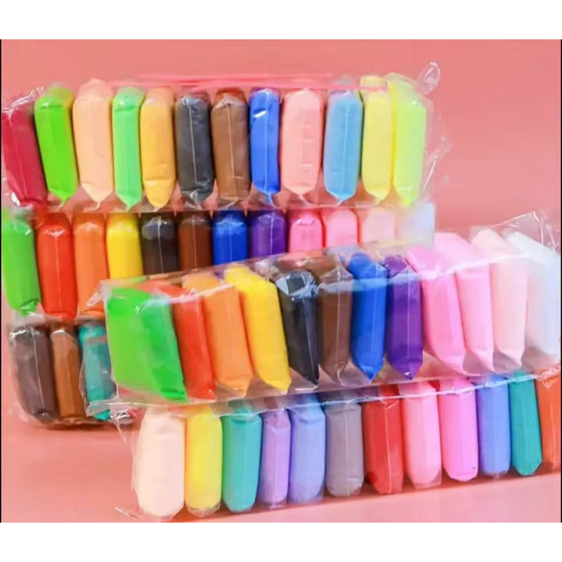 Plastilina Para Niño Masilla Arcilla 36 Colores (paquetitos)