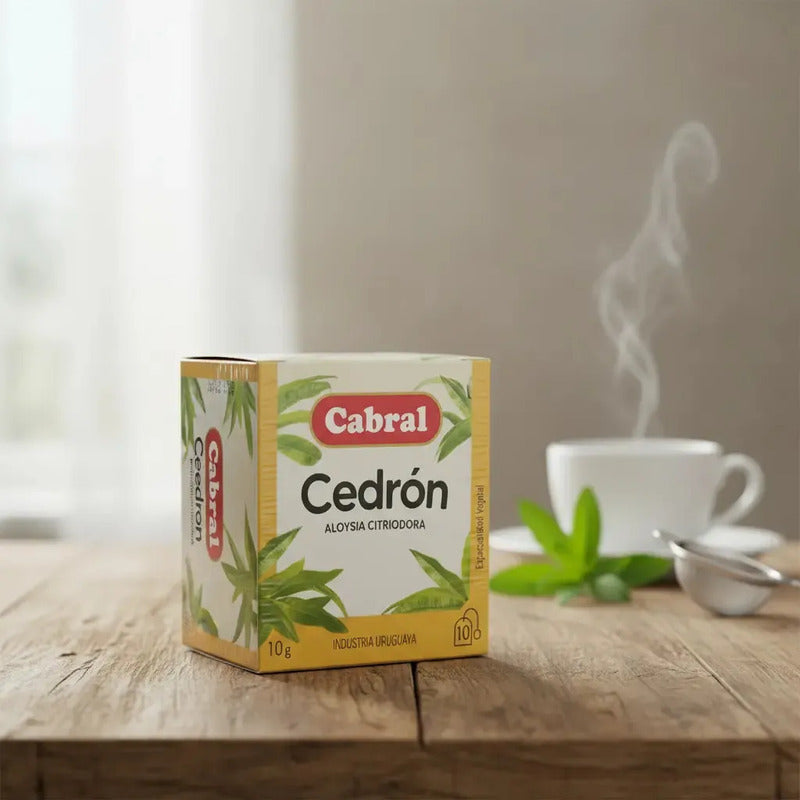 Te Cabral Cedron 10g X10 Unidades