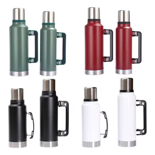 Kit Termo 1.2 Litros, Mate 260 Ml Y Bombilla