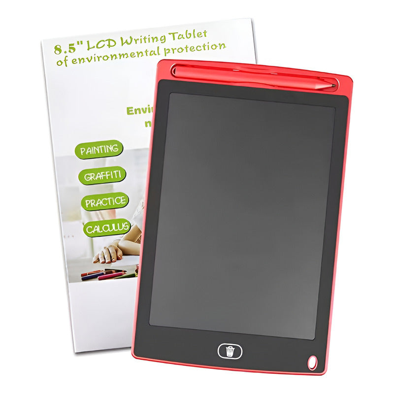 Pizarra De Niño Juguete Educativo Tablet De Dibujo Led 8puLG