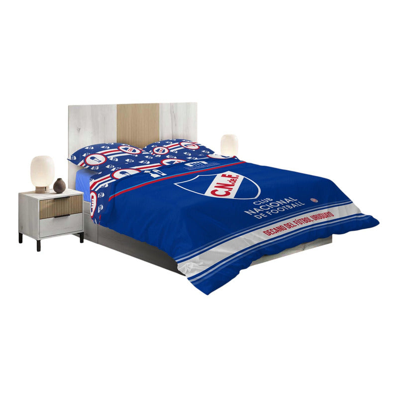 Acolchado De Nacional Manta Polar Abrigado 1 Plaza King