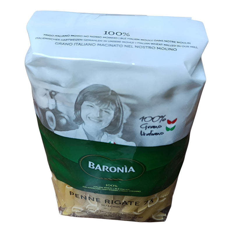 Fideos Baronia Penne Rigate 500g
