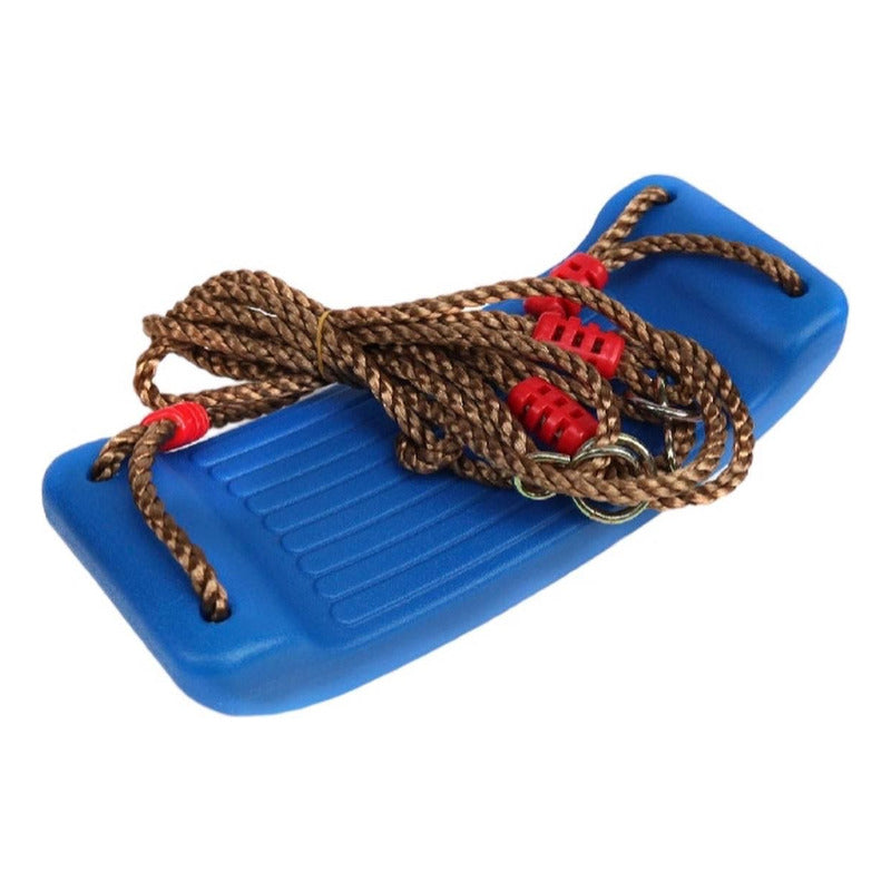 Hamaca Rígida Infantil Plástico P/ Niños C/ Cuerda Reforzada