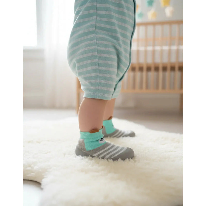 Calzado De Bebe Con Diseño De 11,5 A 15,5 Cm Gris 18 Liso