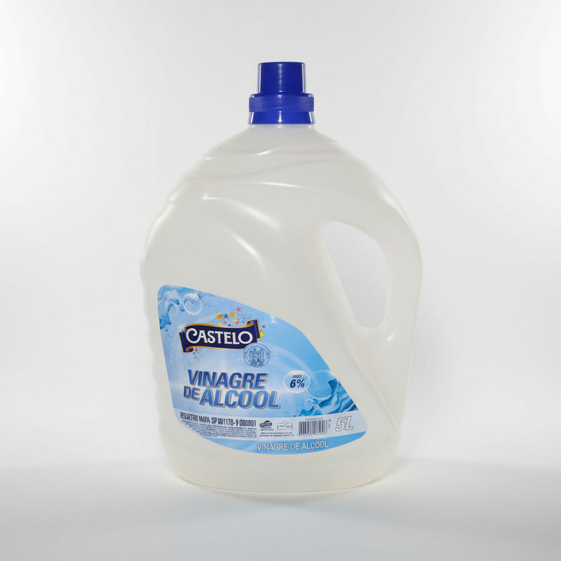Vinagre De Alcohol Castelo 5l