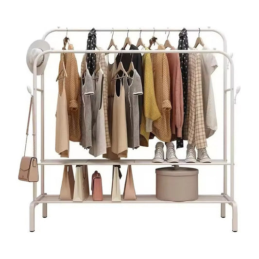 Perchero Para Ropa Colgador 150x110x55 Cm Blanco