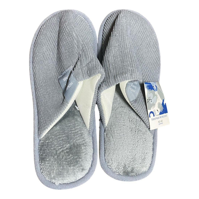 Pantufla Termica Invierno Talle 36 Al 45 Diferentes Colores