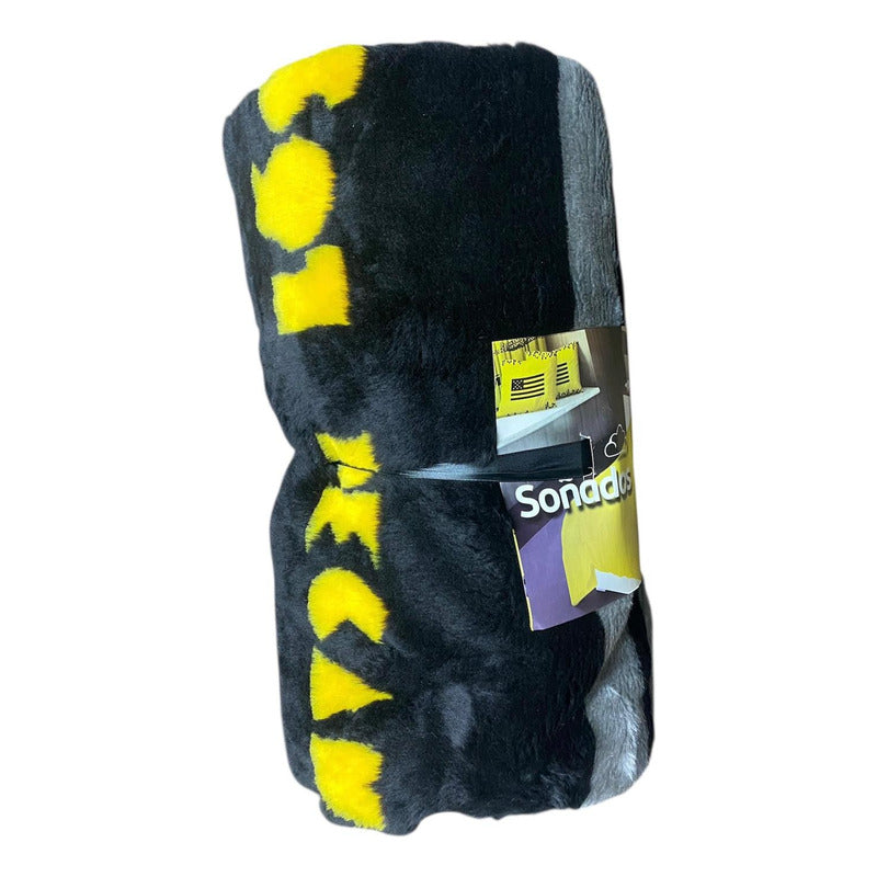 Manta De Piel Peñarol 1 Plaza 1,5 X2,2 M