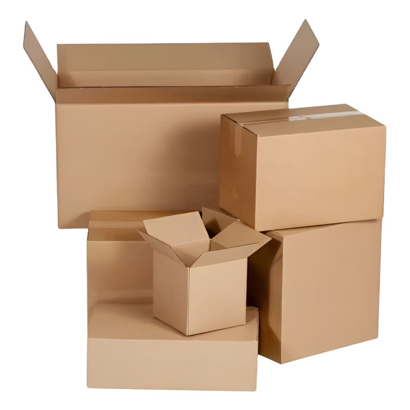 Caja De Carton 60x40x40 Cm X 5 Unidades