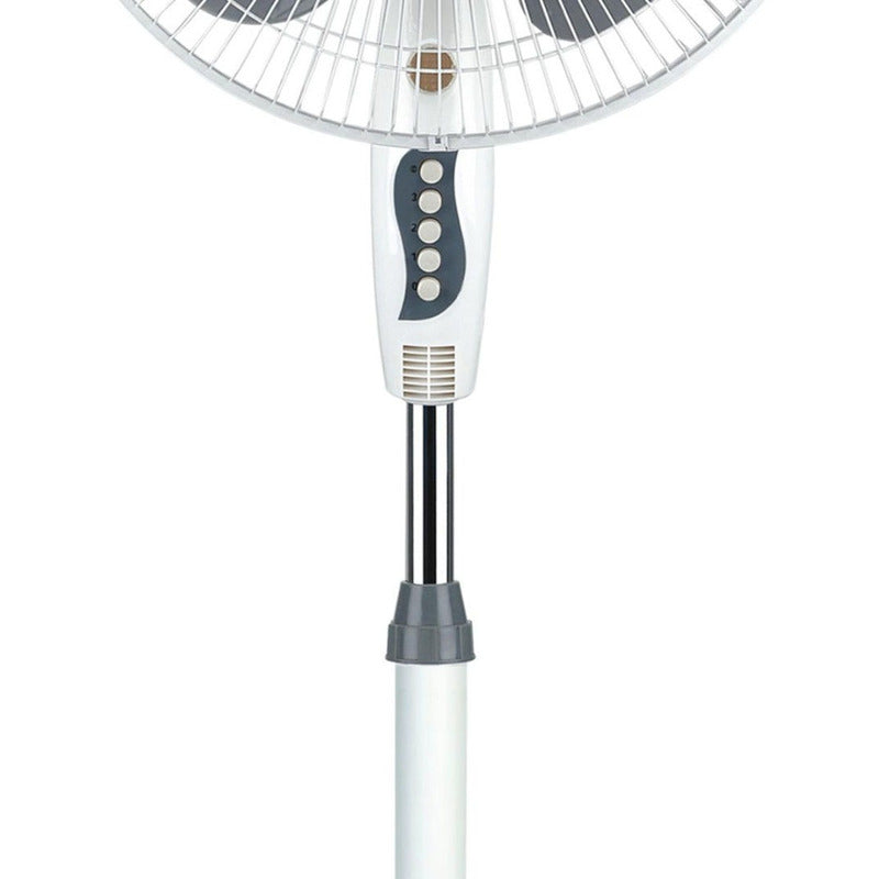 Ventilador De Pie 40 Cm Futura Fut-1613r Cantidad De Aspas 3 Estructura Blanco Material De Las Aspas Plástico