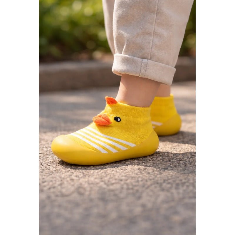 Calzado De Bebe Con Diseño De 11,5 A 15,5 Cm Amarillo 26 Liso