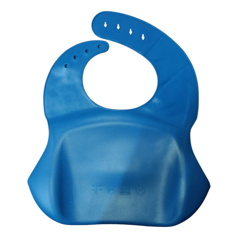 Babero De Silicona Con Grado Alimenticio Recién Nacido 24x30