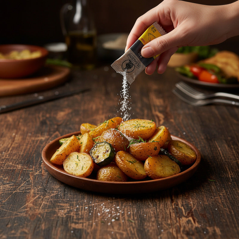 Sobres De Sal Fina El Galeón 700 Unidades De 1 G