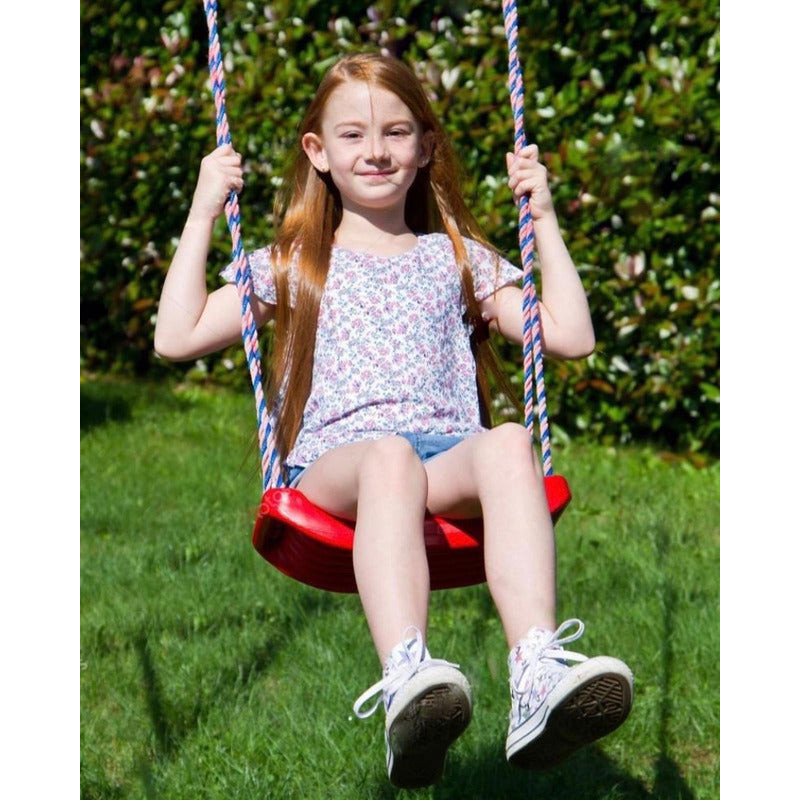 Hamaca Rígida Infantil Plástico P/ Niños C/ Cuerda Reforzada