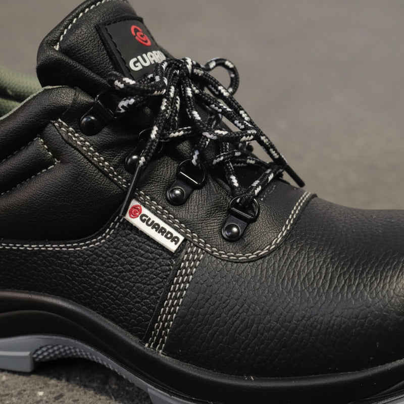 Botas-botín De Seguridad Laboralesestilo Industrial Guarda Negro 44 Eu