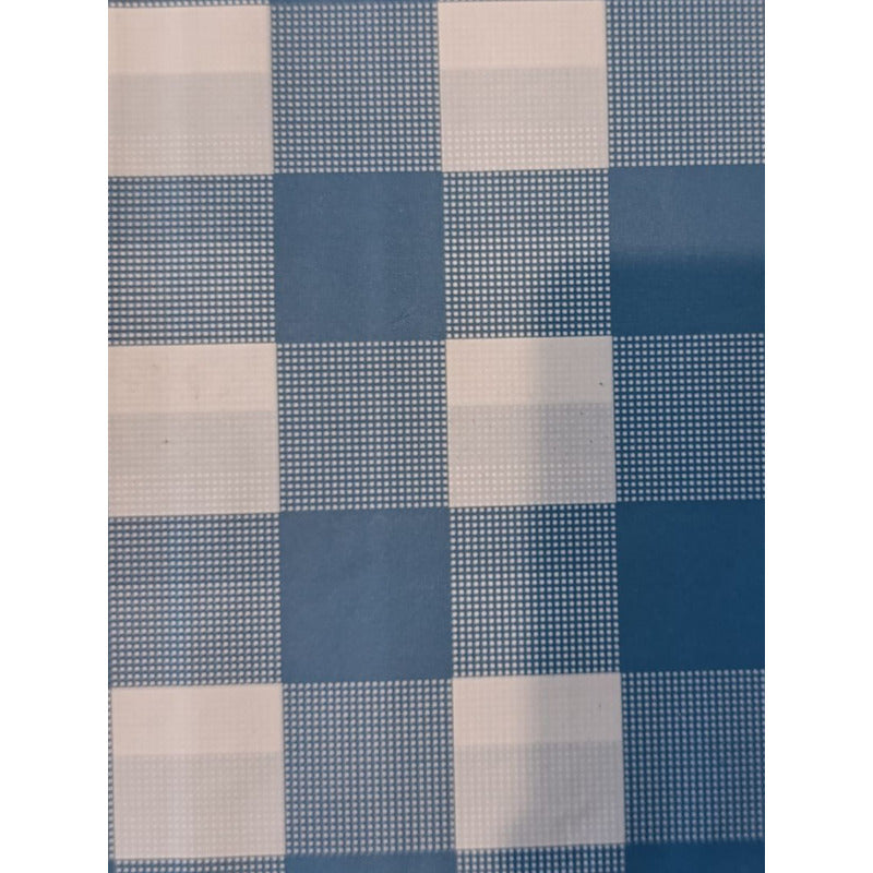 Mantel Cumpleaños Evento Nylon Cuadros Rectangular 274x173