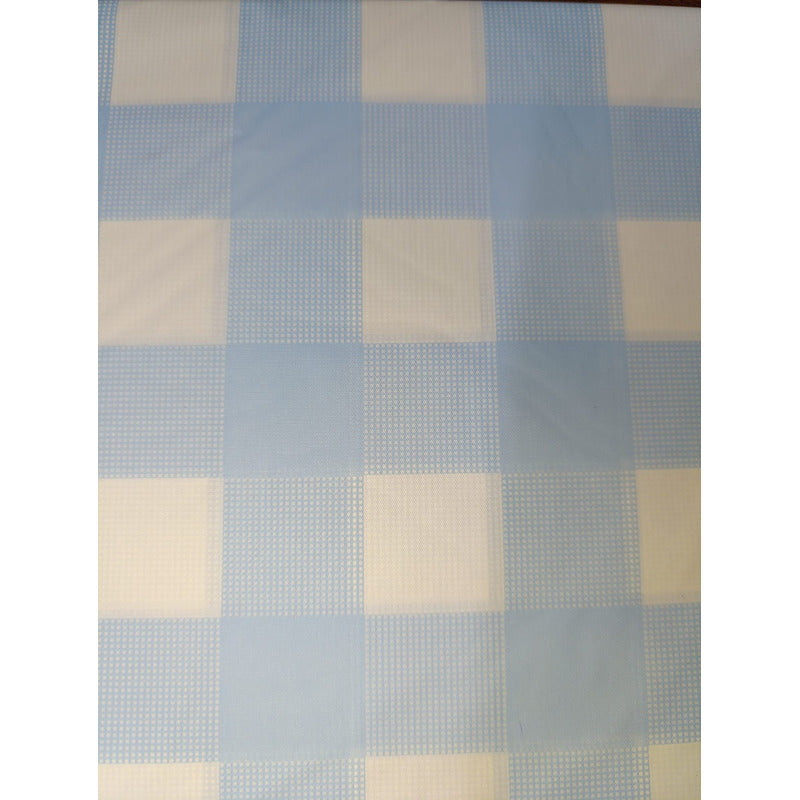 Mantel Cumpleaños Evento Nylon Cuadros Rectangular 274x173