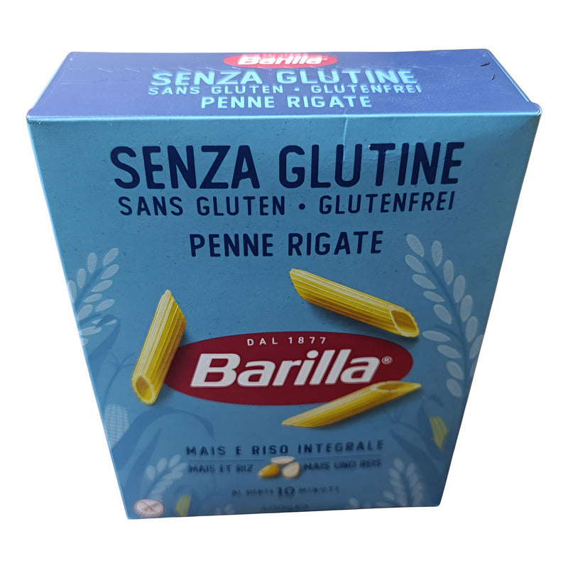 Fideos Barilla Penne Rigate Sin Gluten 400g