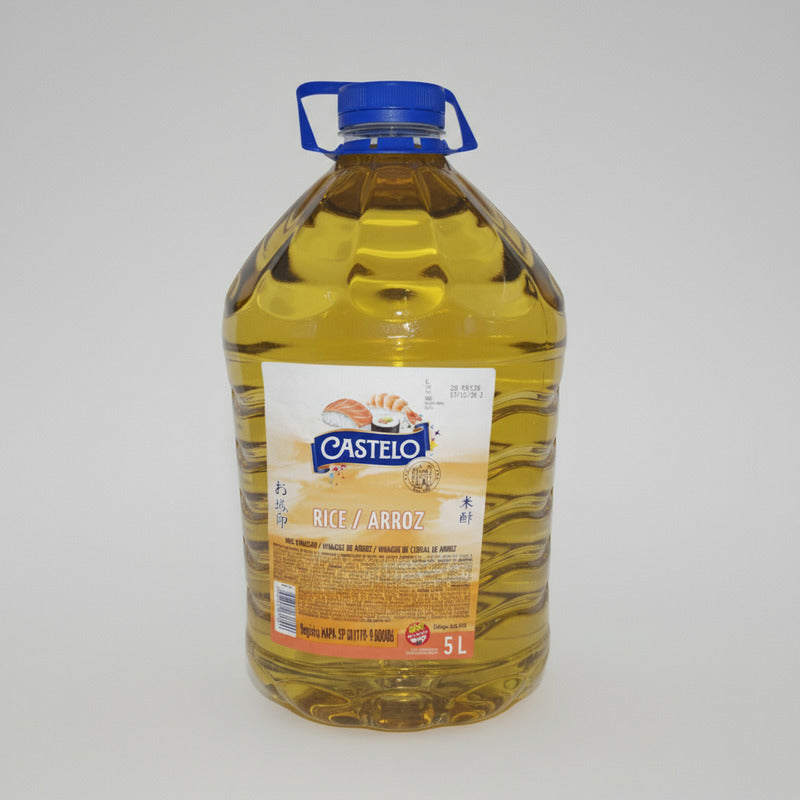 Vinagre De Arroz Castelo 5l