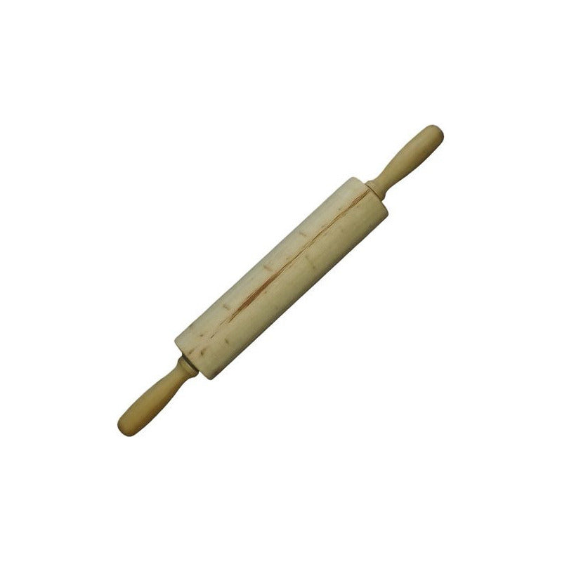 Palo Amasar Madera 43 Cm Largo Asas Movibles Nuevo