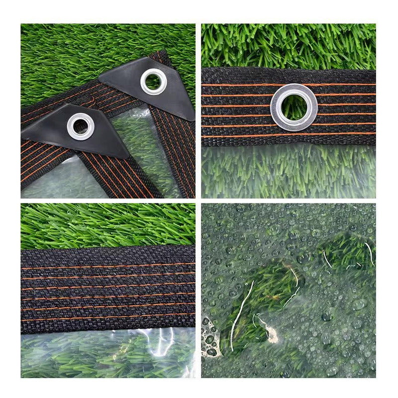 Lona Transparente De 1,5x1,5 Con Ojales