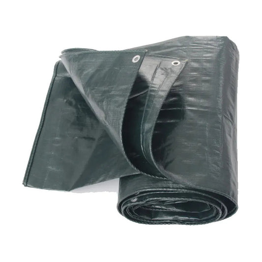 Lona Verde Oscuro Impermeable Reforzada 6x4 M