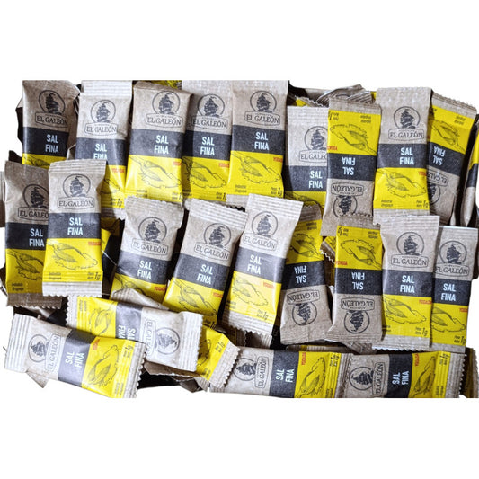 Sobres De Sal Fina El Galeón 700 Unidades De 1 G