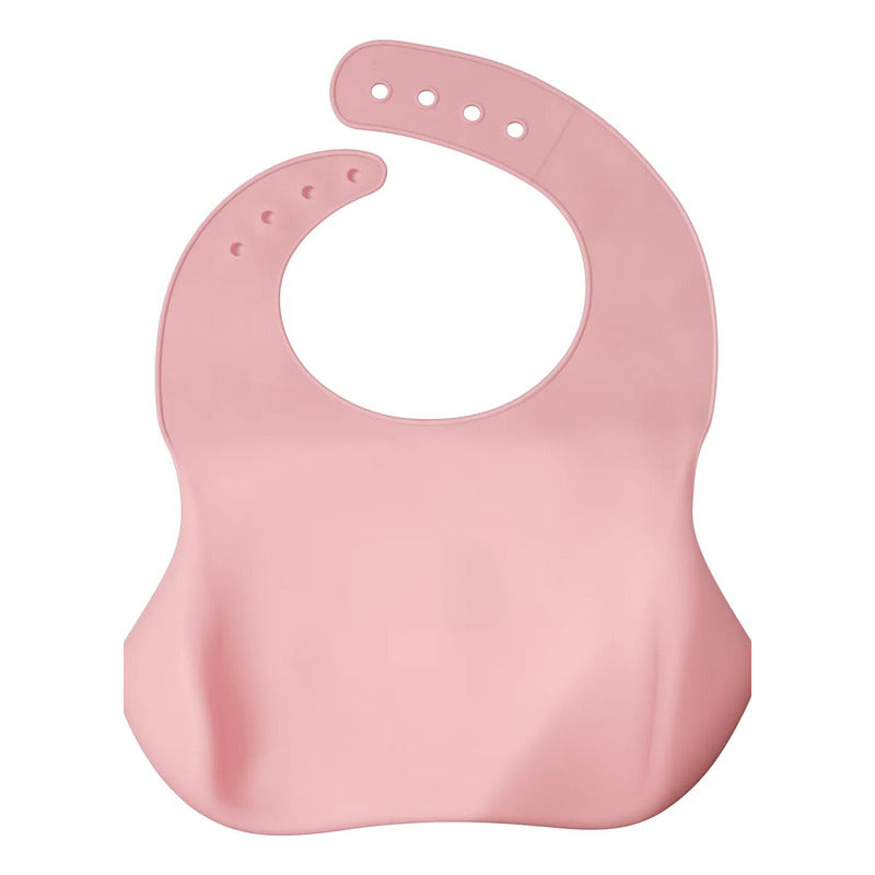 Babero De Silicona Con Grado Alimenticio Recién Nacido 24x30