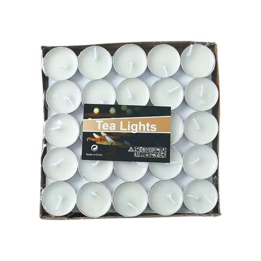 Pack De Velas Chicas Caja X 50 Unidades