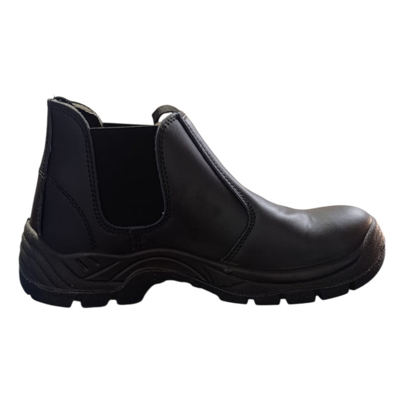 Botas De Trabajo Seguridad Sin Cordones Marca Guarda Negro 37 Eu
