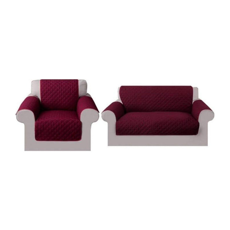 Cubre Sofa Sillon Protector 1 Funda De 3 Cuerpos
