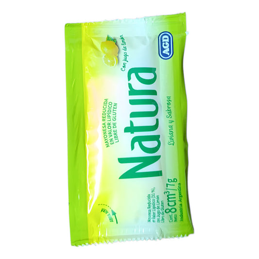 Mayonesa Natura Mini 7g  X 196 Unidades