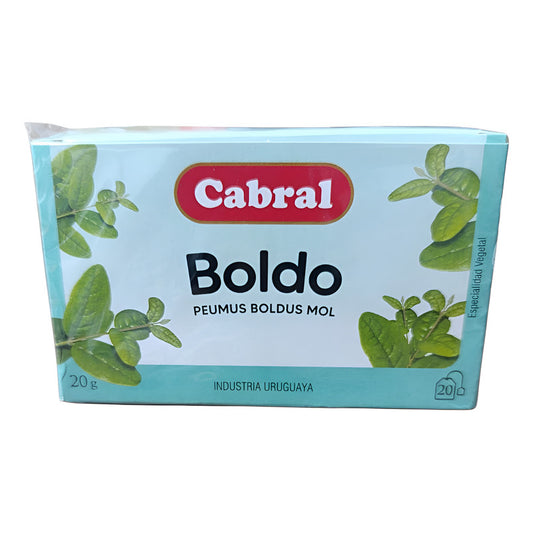 Te Cabral Boldo De 20g X 20 Unidades
