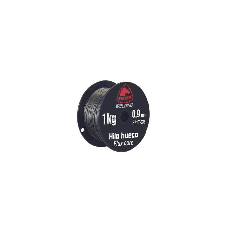 Bobina Hilo Hueco Stayer 1 Kg 0.9 Mm E71t-gs Stayer