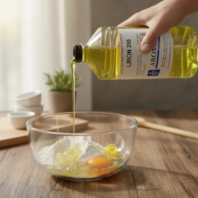 Esencia De Limón Aromacos 1 Litro