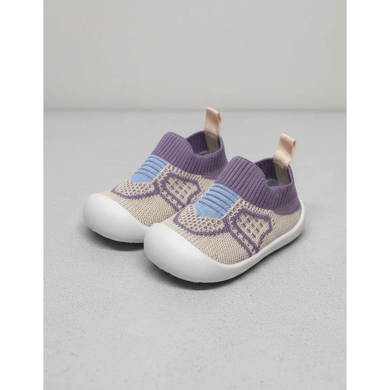 Calzado De Bebe Varios Colores Rosa Fucsia Y Celeste 14.5 Uy Lisa