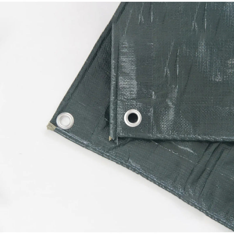 Lona Impermeable Reforzada 3x3 M Verde Oscuro
