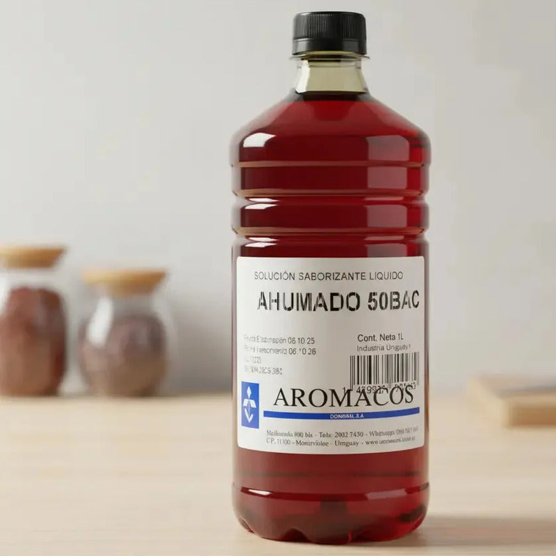 Esencia De Humo/ahumado 1 Litro Aromacos