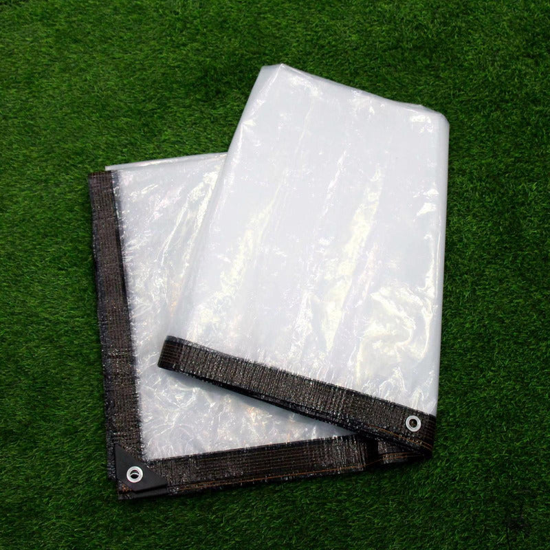 Lona Transparente De 1,5x1,5 Con Ojales