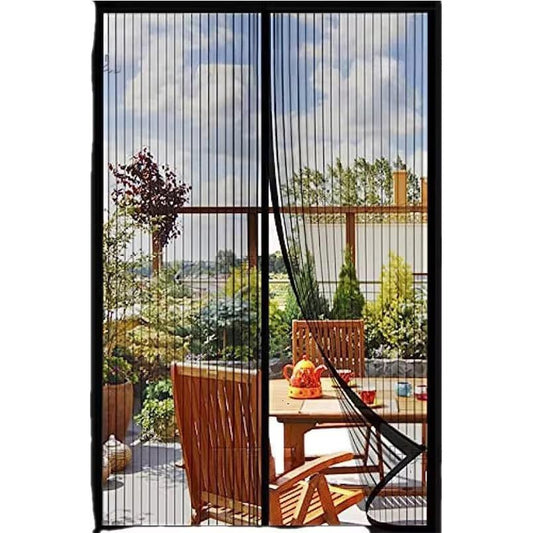Cortina Magnetica Antimosquitos Para Puerta 120x210 Cm