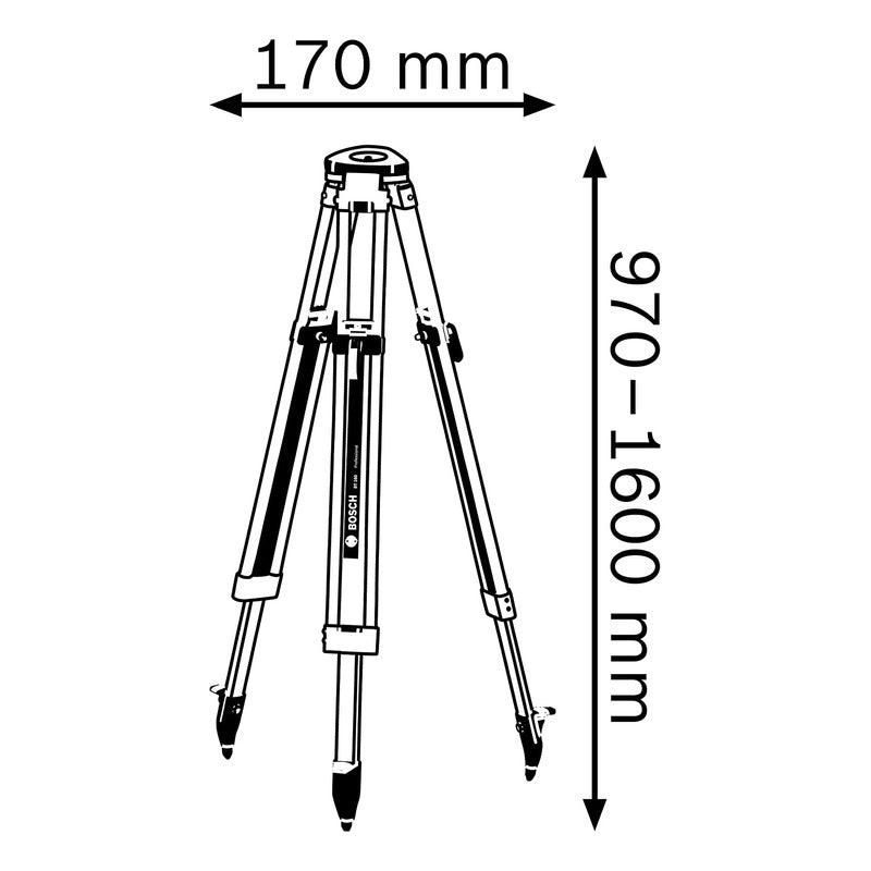 Tripode Para Nivel Optico Bosch H15bt160