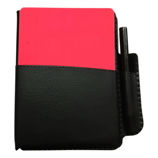 Tarjetas De Juez Con Libreta De Anotaciones Y Lápiz