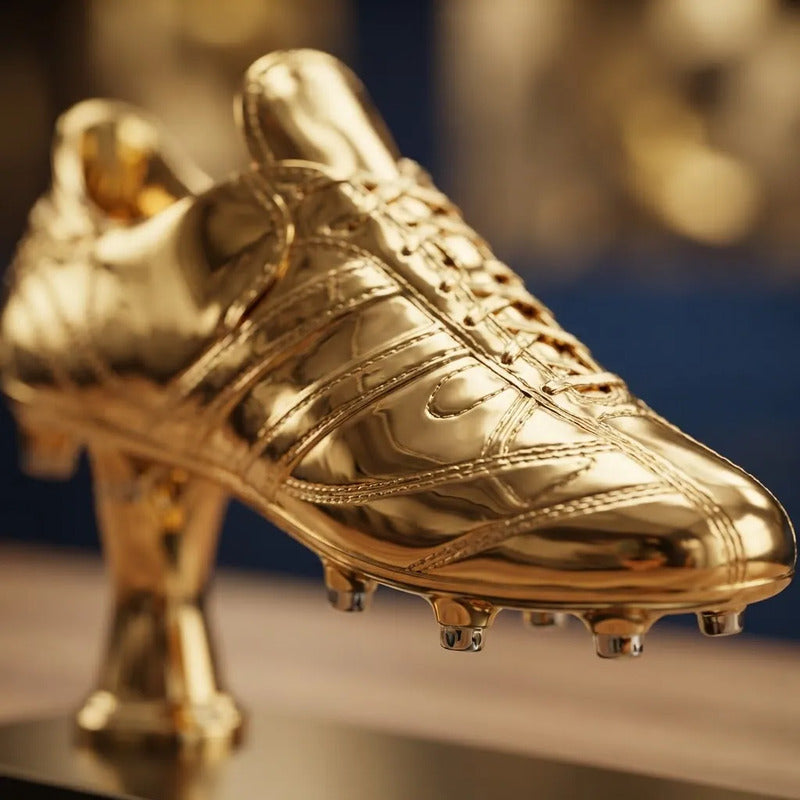 Trofeo Goleador Botin Chico Plastico Macizo Amarillo