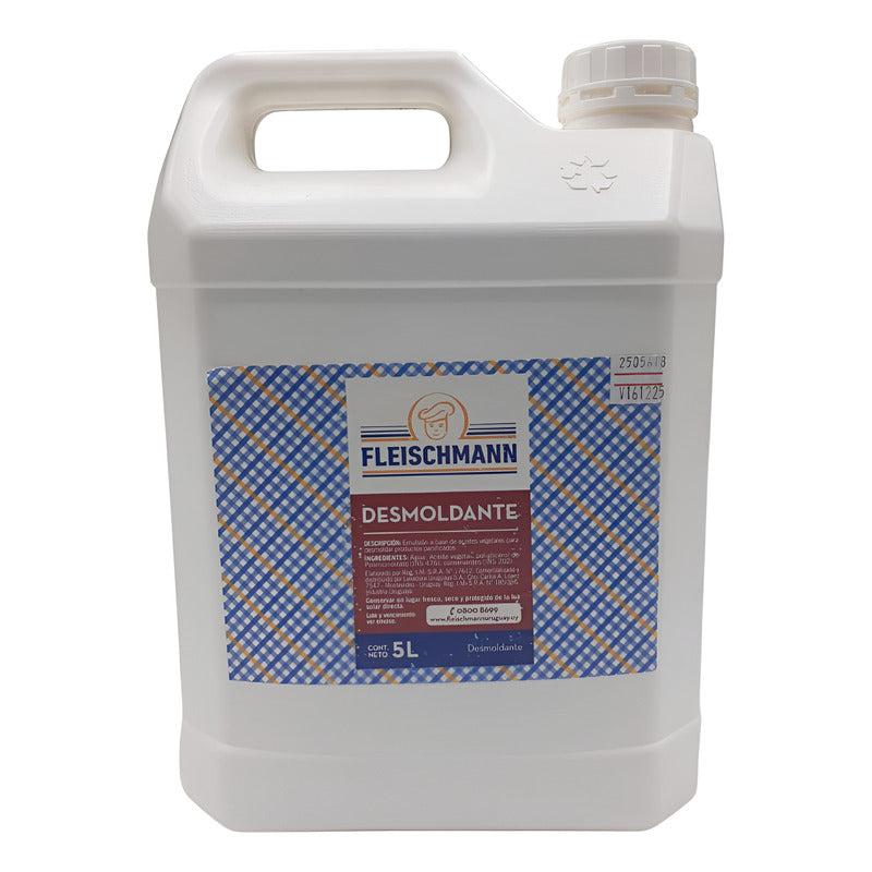 Desmoldante De Panificados Fleishmann 5 Litros