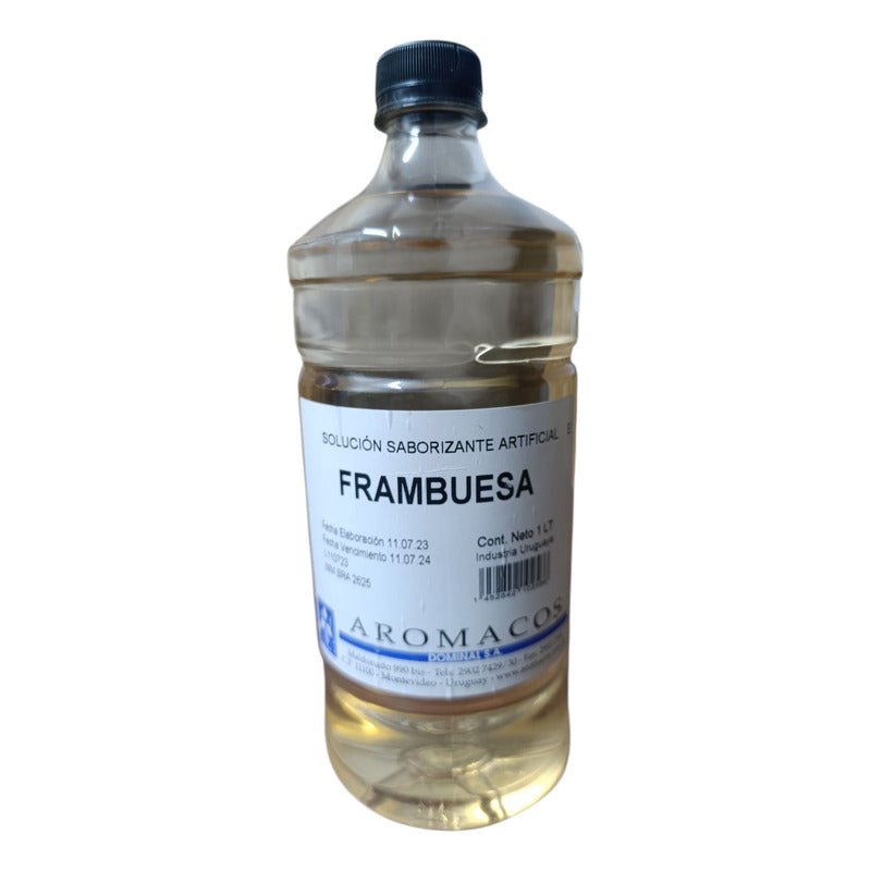 Esencia De Frambuesa 1 Litro Aromacos