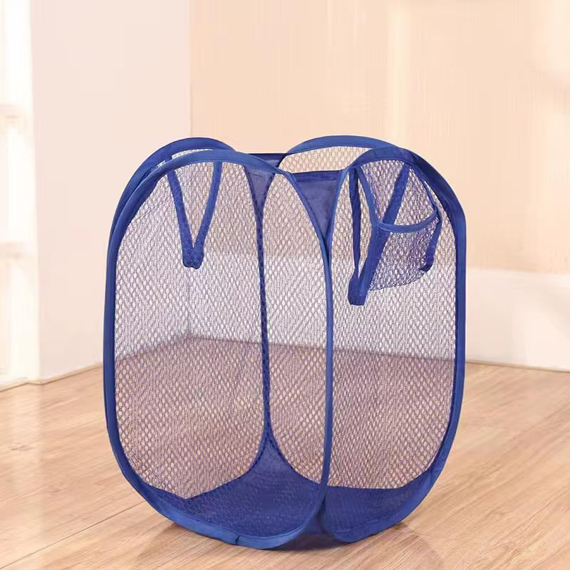 Cesto De Ropa Liviano Auto Armado 36x36x58 Cm